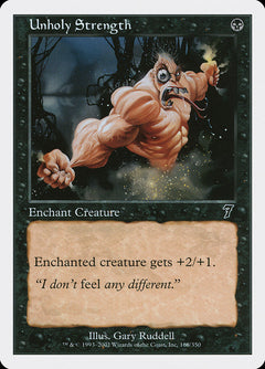 Unholy Strength [Seventh Edition]-1