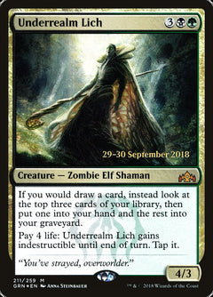 Underrealm Lich [Guilds of Ravnica Prerelease Promos]-1