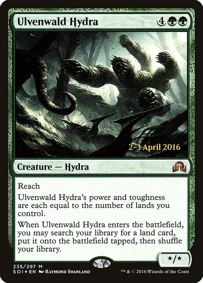 Ulvenwald Hydra [Shadows over Innistrad Prerelease Promos]-1