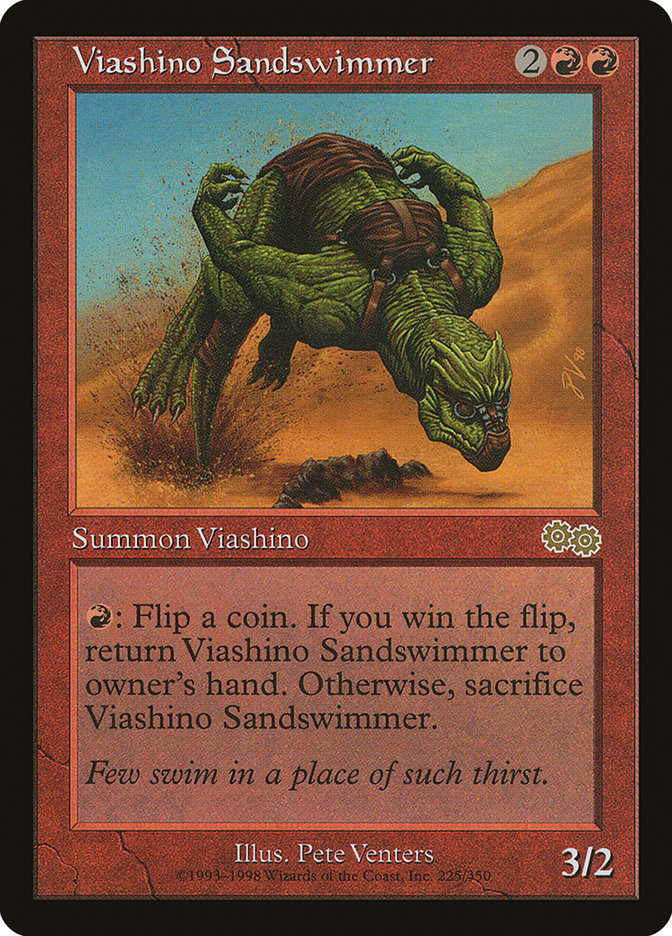 Viashino Sandswimmer [Urza's Saga]-1