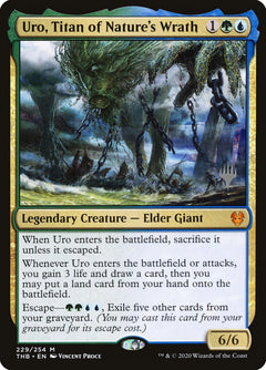 Uro, Titan of Nature's Wrath (Promo Pack) [Theros Beyond Death Promos]-1