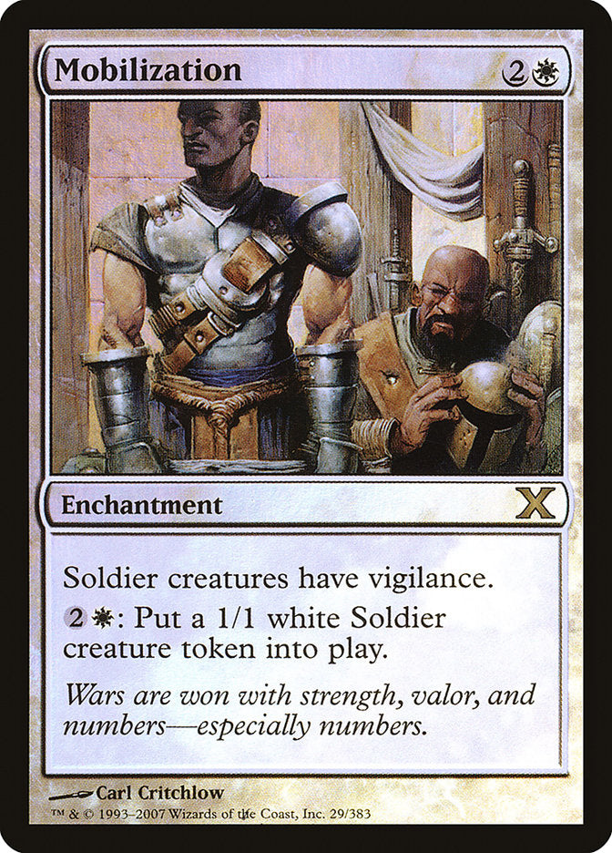 Mobilization (Premium Foil) [Tenth Edition]-1