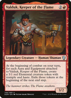 Valduk, Keeper of the Flame [Dominaria]-1
