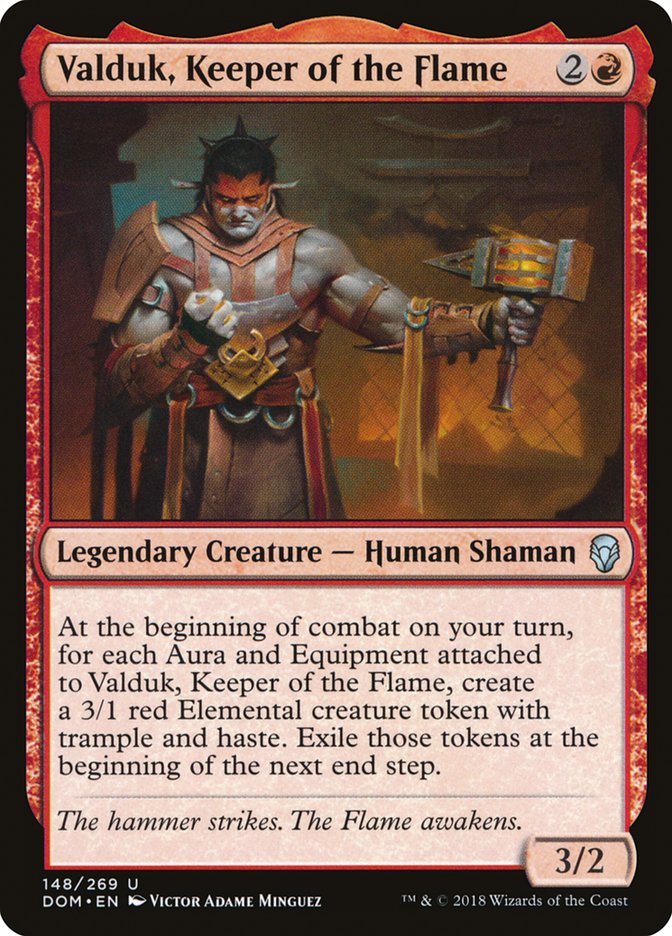 Valduk, Keeper of the Flame [Dominaria]-1