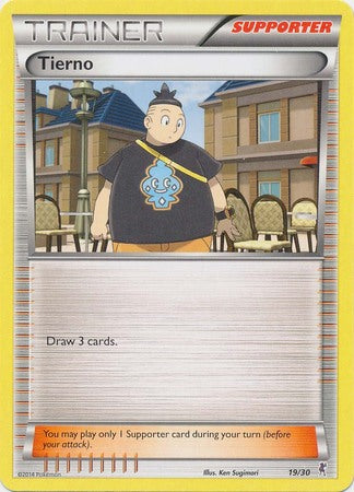 Tierno (19/30) [XY: Trainer Kit 1 - Bisharp]-1