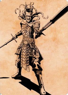 Zevlor, Elturel Exile Art Card (78) [Commander Legends: Battle for Baldur's Gate Art Series]-1