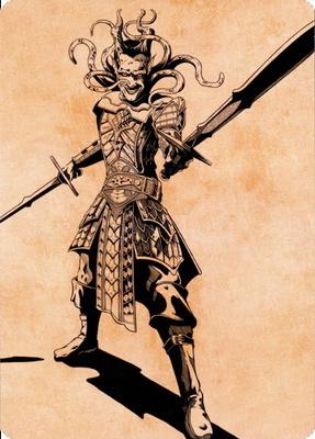 Zevlor, Elturel Exile Art Card (78) [Commander Legends: Battle for Baldur's Gate Art Series]-1