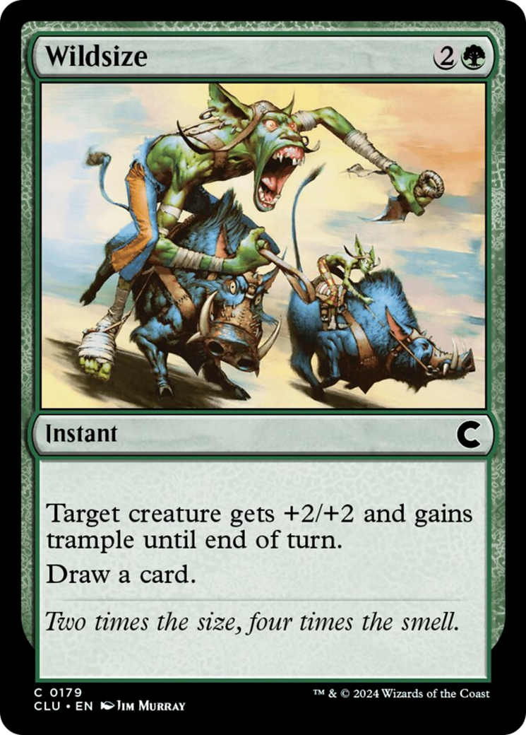 Wildsize [Ravnica: Clue Edition]-1