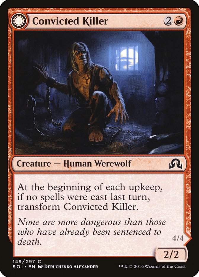 Convicted Killer // Branded Howler [Shadows over Innistrad]-1