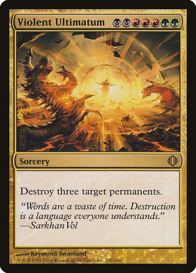 Violent Ultimatum [Shards of Alara]-1