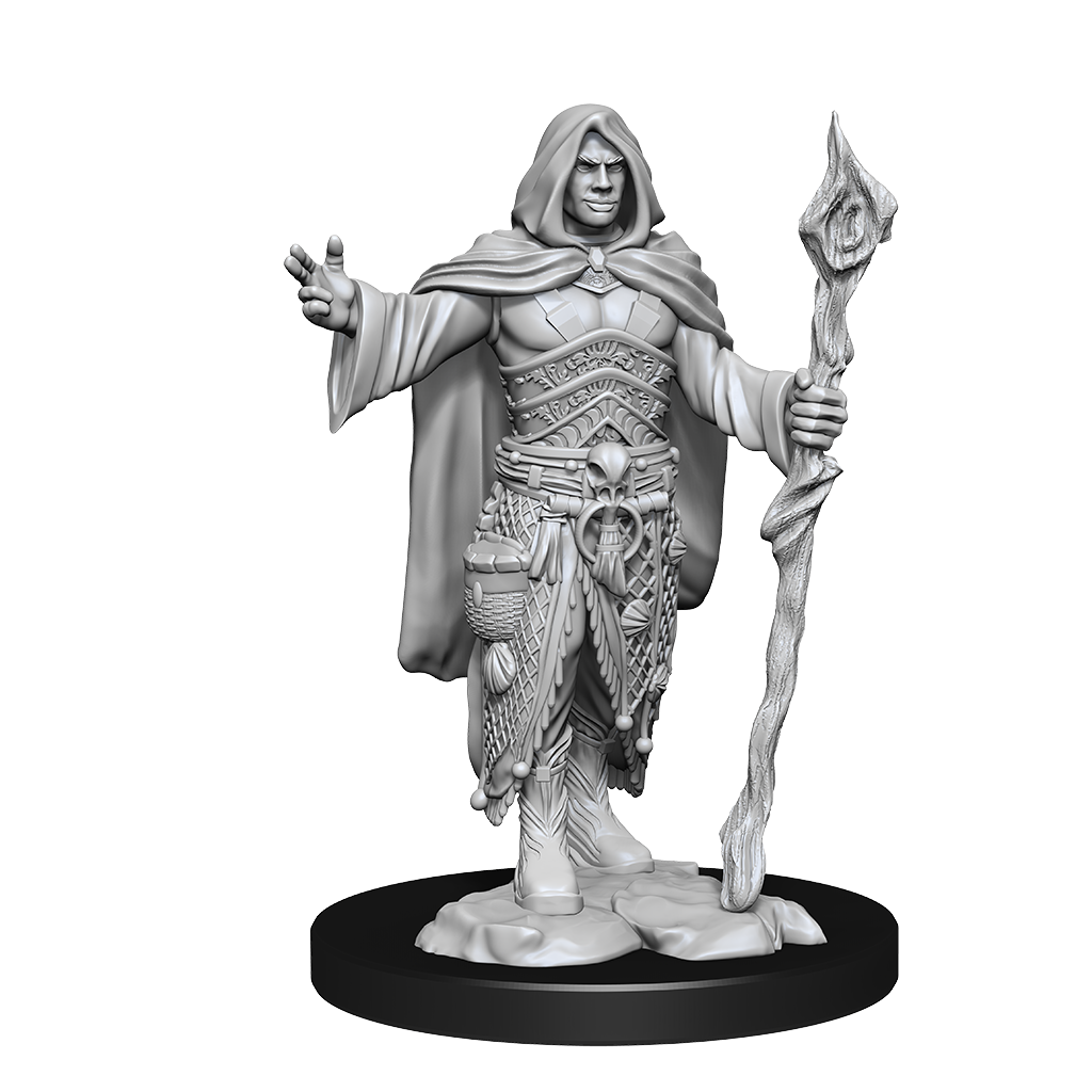 D&D Nolzurs Marvelous Unpainted Miniatures Human Druid Male-1