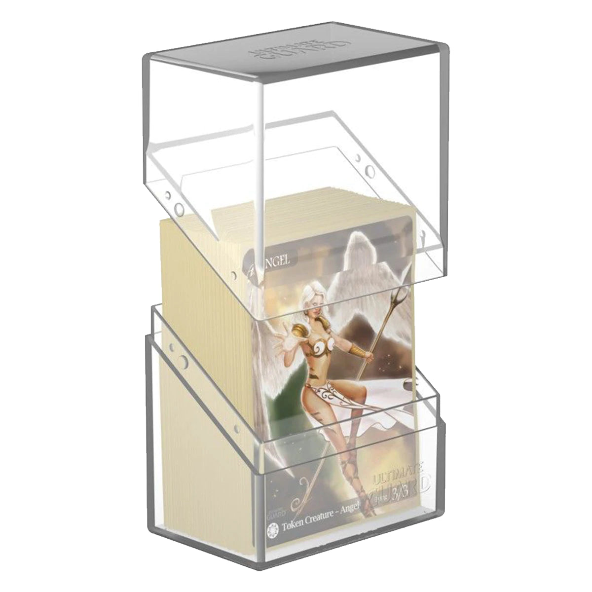 Ultimate Guard Boulder Deck Case 60+ Standard Size Transparent-1