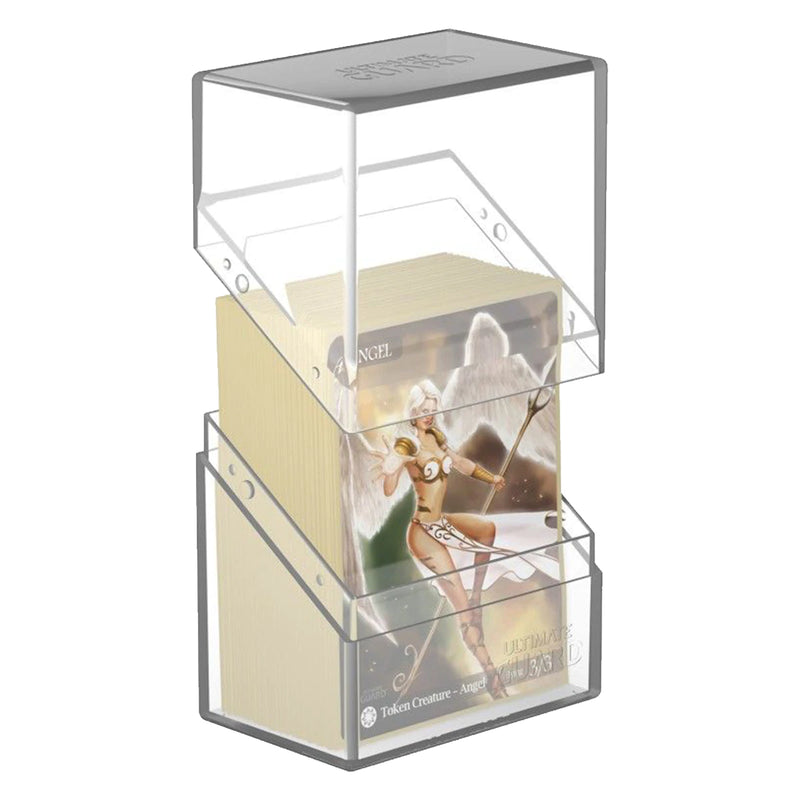 Ultimate Guard Boulder Deck Case 60+ Standard Size Transparent-1