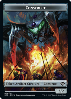 Construct Token (004) [The Brothers' War Tokens]-1