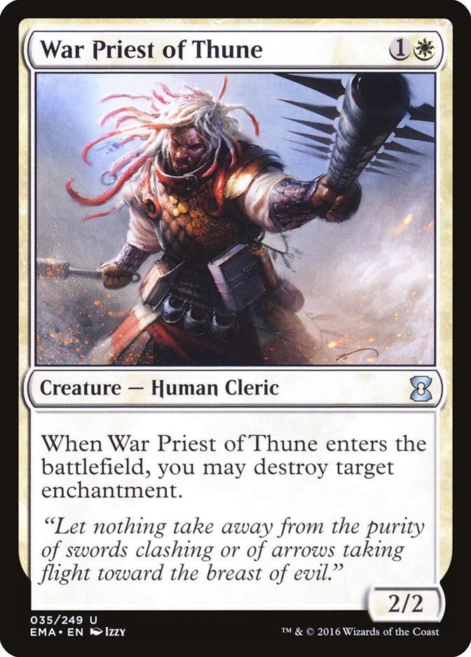 War Priest of Thune [Eternal Masters]-1