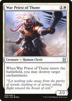 War Priest of Thune [Eternal Masters]-1