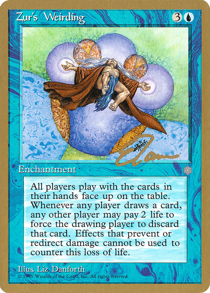 Zur's Weirding (Eric Tam) [Pro Tour Collector Set]-1