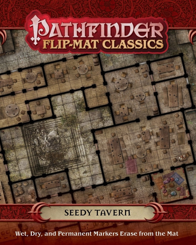 Pathfinder Accessories Flip Mat Classics Seedy Tavern-1