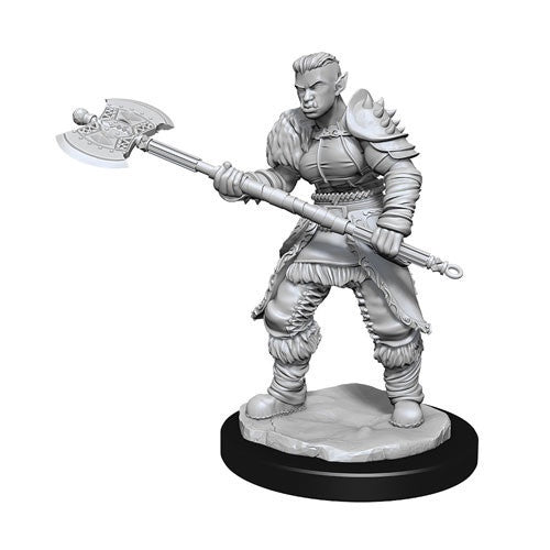 D&D Nolzurs Marvelous Unpainted Miniatures Orc Female Barbarian