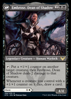 Shaile, Dean of Radiance // Embrose, Dean of Shadow [Strixhaven: School of Mages]-2