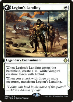 Legion's Landing // Adanto, the First Fort [Ixalan Prerelease Promos]-1