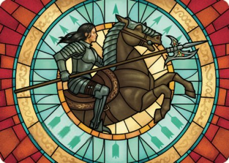 Tori D'Avenant, Fury Rider Art Card [Dominaria United Art Series]-1