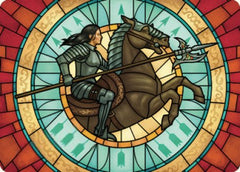 Tori D'Avenant, Fury Rider Art Card [Dominaria United Art Series]-1