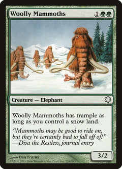 Woolly Mammoths [Coldsnap Theme Decks]-1