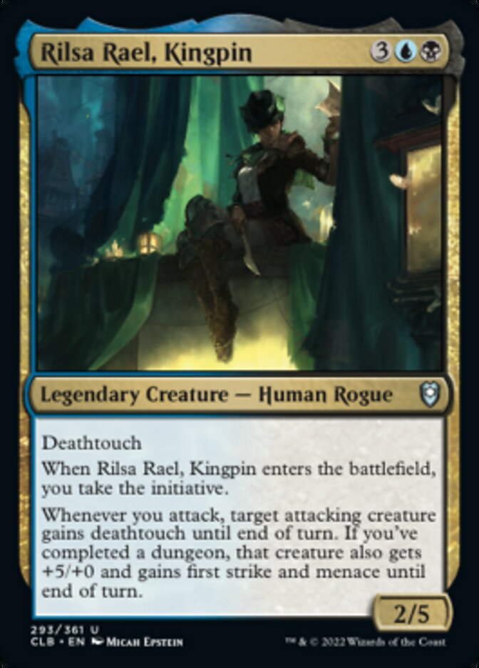Rilsa Rael, Kingpin [Commander Legends: Battle for Baldur's Gate]-1