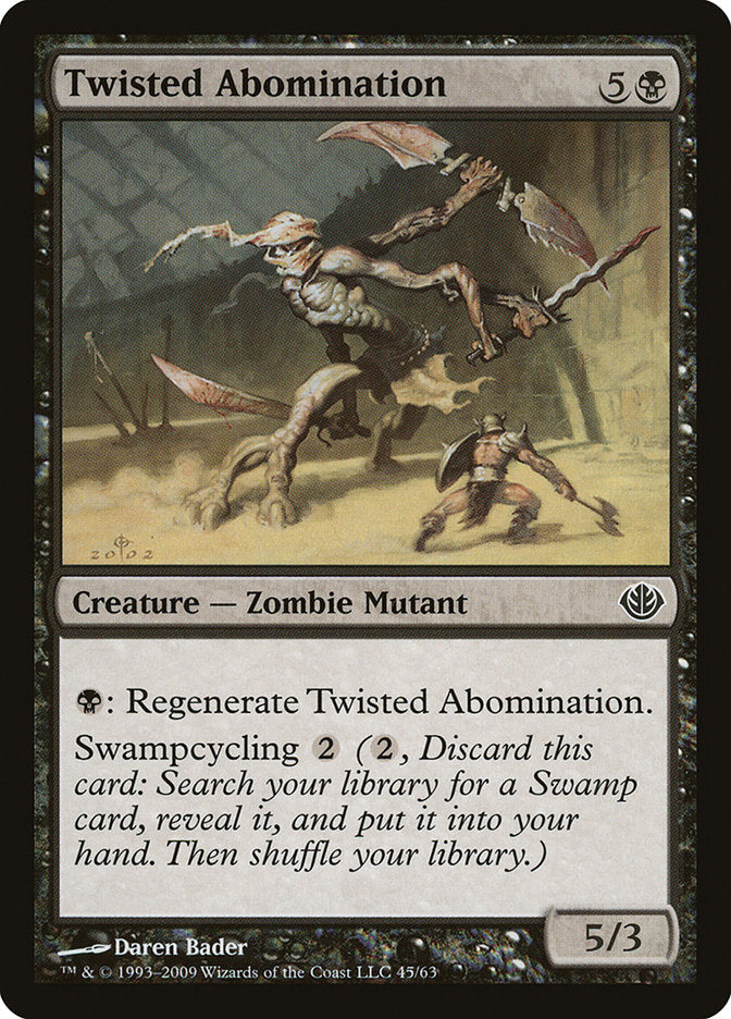 Twisted Abomination [Duel Decks: Garruk vs. Liliana]-1