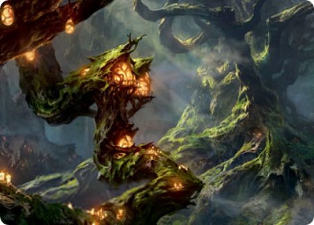 Forest Art Card [Strixhaven: School of Mages Art Series]-1