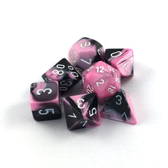 CHX 26430 Gemini Black-Pink/White 7-Die Set-1