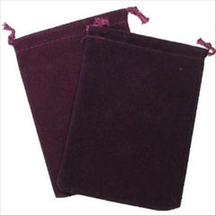 CHX 2373 Suedecloth Bag (S) - Burgundy-1