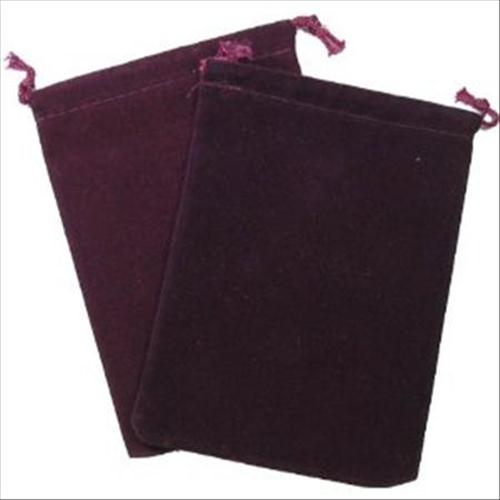 CHX 2373 Suedecloth Bag (S) - Burgundy-1