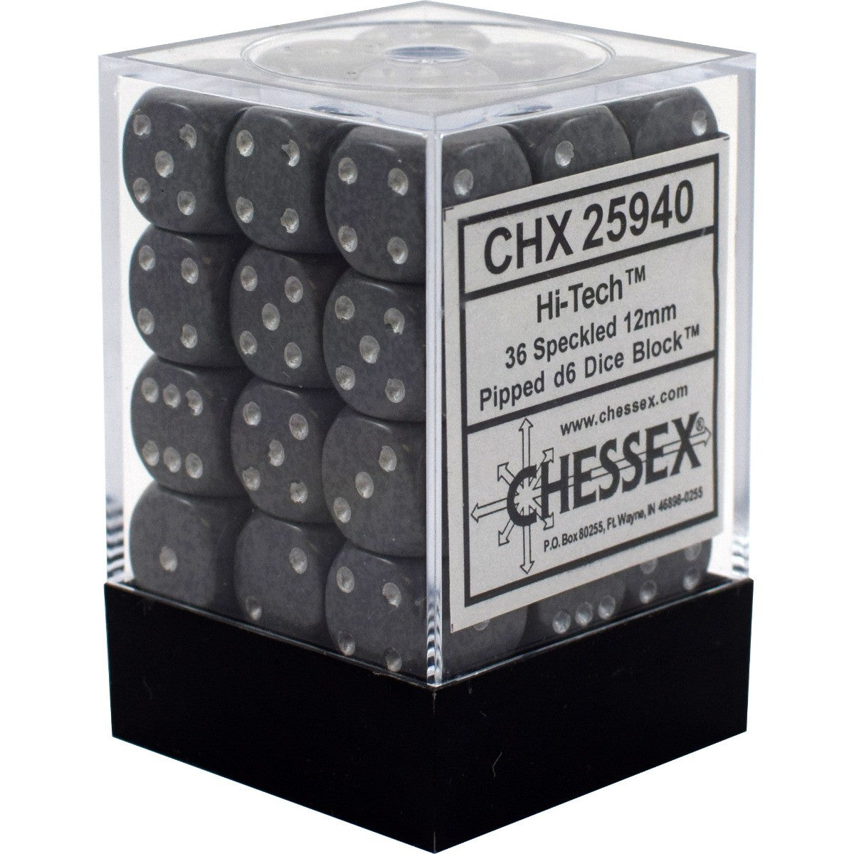 CHX 25940 Speckled 12mm d6 Hi-Tech Block (36)-1