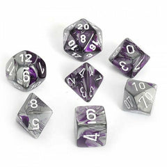 CHX 26432 Gemini Purple-Steel/White 7-Die Set-1