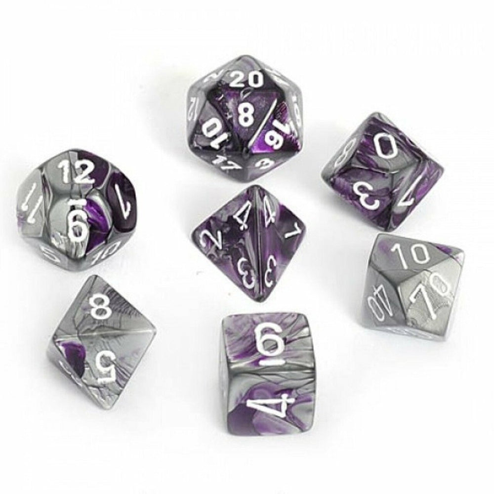 CHX 26432 Gemini Purple-Steel/White 7-Die Set