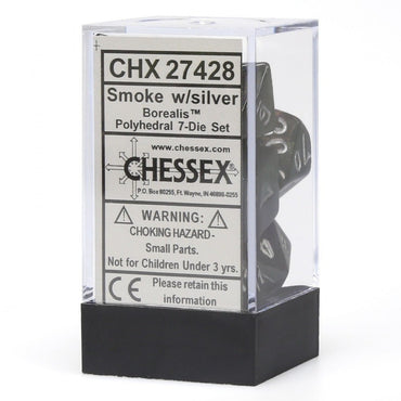 CHX 27428 Borealis #2 Polyhedral Smoke/silver 7-Die Set