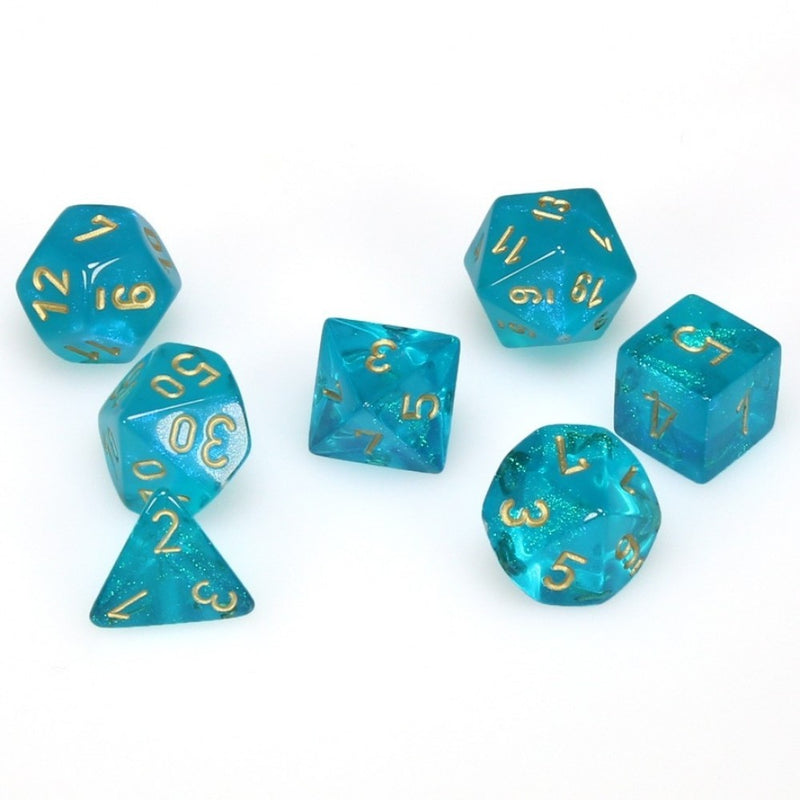 CHX 27486 Borealis #2 Teal/gold 7-Die Set-1