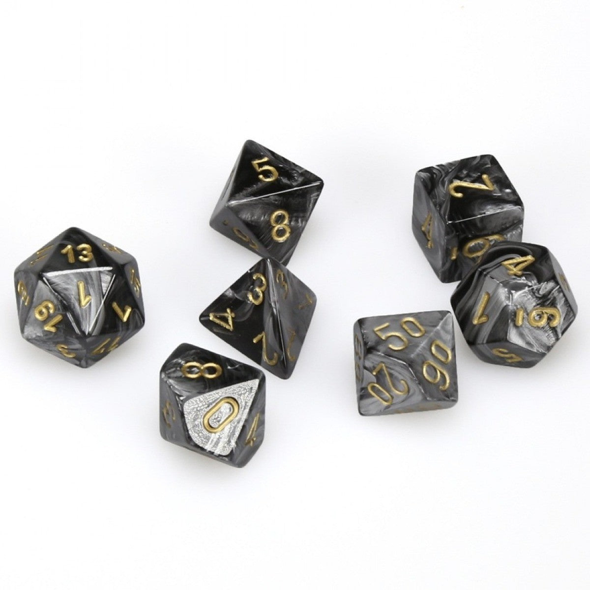 CHX 27498 Lustrous Black/gold 7-Die Set-1