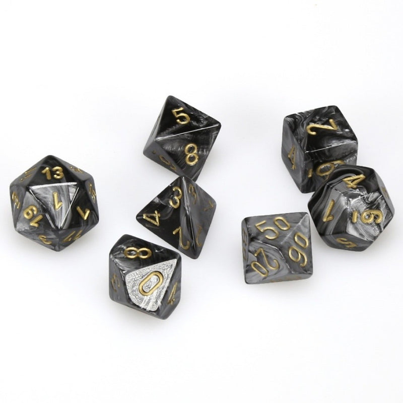 CHX 27498 Lustrous Black/gold 7-Die Set-1
