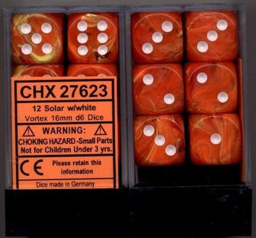 CHX 27623 Vortex 16mm d6 Solar Yellow/White Block (12)