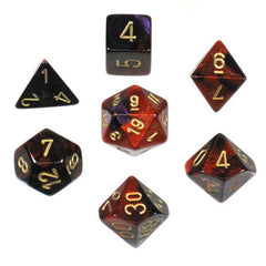 CHX 26426 Gemini Purple-Red/Gold 7-Die Set-1