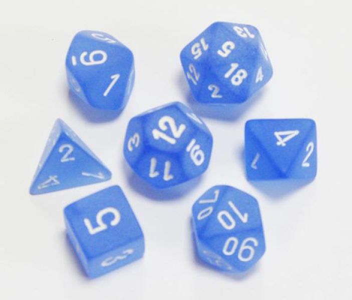 CHX 27406 Frosted Blue/white 7-Die Set-1