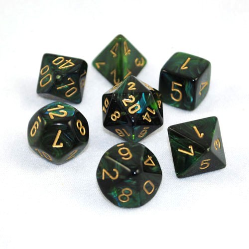CHX 27415 Scarab Jade/gold 7-Die Set-1