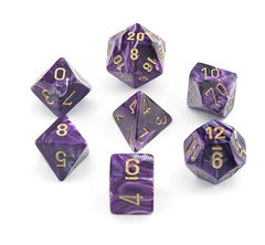 CHX 27437 Vortex Purple/gold 7-Die Set-1