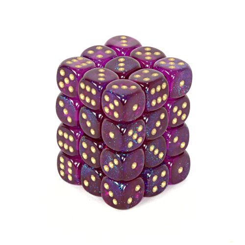 CHX 27867 Borealis #2 12mm d6 Royal Purple/Gold Block (36)-1