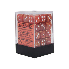 CHX 27892 Lustrous 12mm d6 Bronze/White Block (36)-1