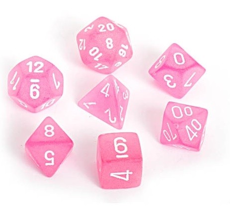 CHX 27464 Frosted Pink/white 7-Die Set-1