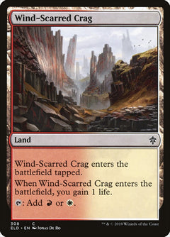 Wind-Scarred Crag [Throne of Eldraine]-1